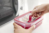 Tefal Master seal Micro Box 1.2 Litre Food Container with Inserts, Red, Plastic | K3102412